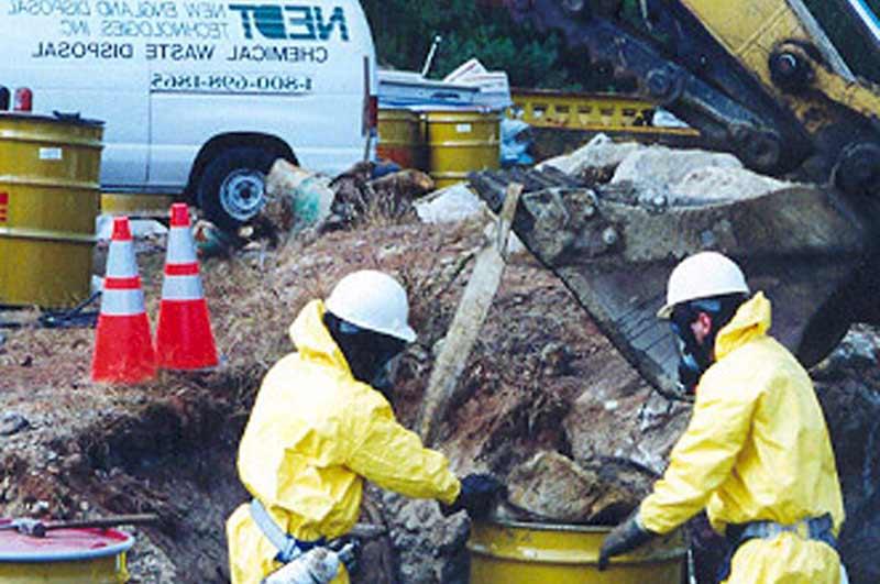 Excavation, Characterization, & Disposal of Buried Chemicals